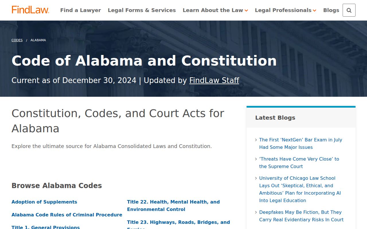 Perry County criminal docket secondary Alabama code reference